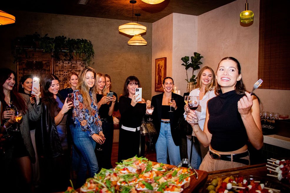 An evening social soirée at The KINN